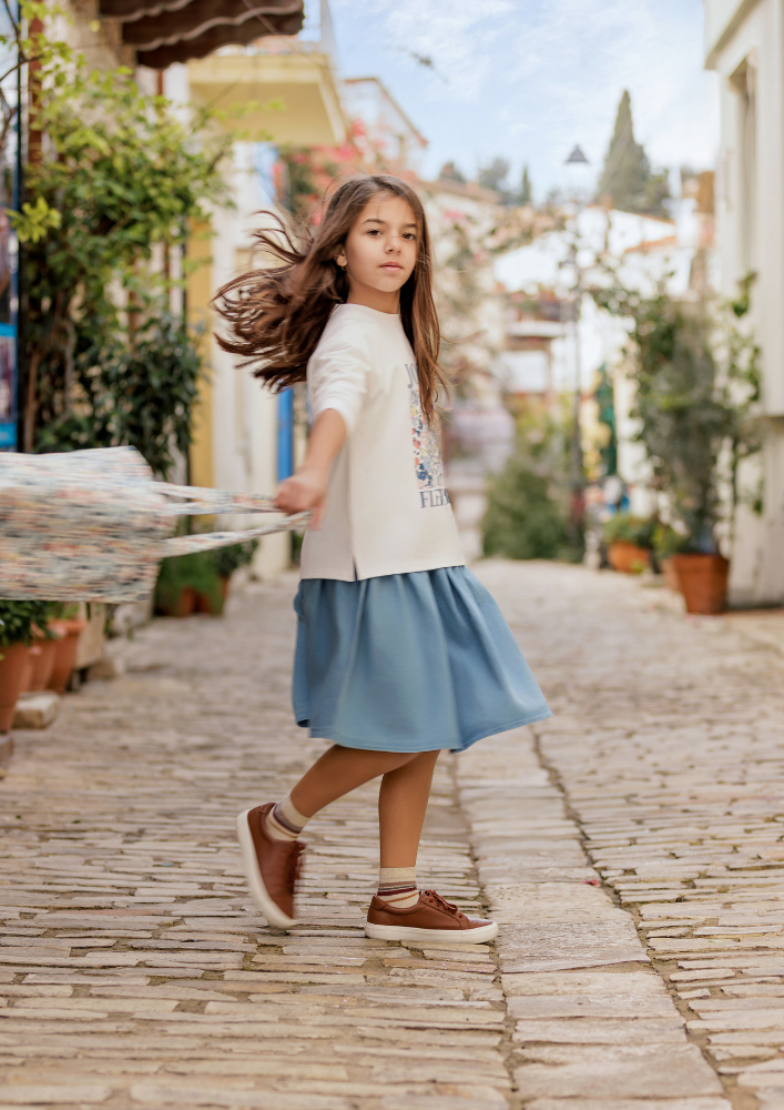 Denim Tencil Skirt – Kai and Kelly