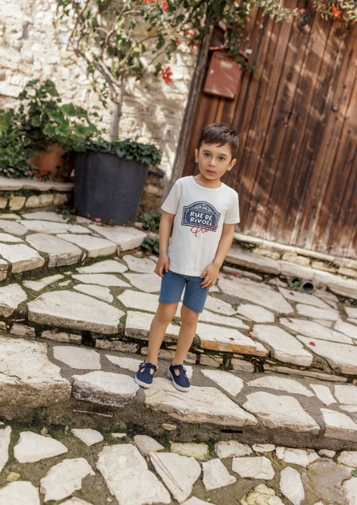 Petit Paris Print Tee Short Sleeve