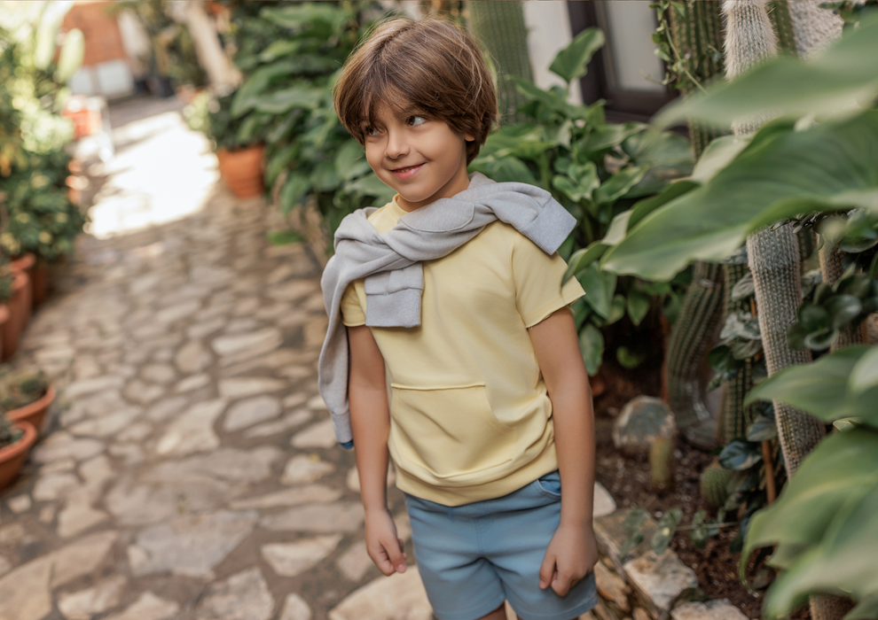 Hello Sunshine Sweatshirt Short Sleeve