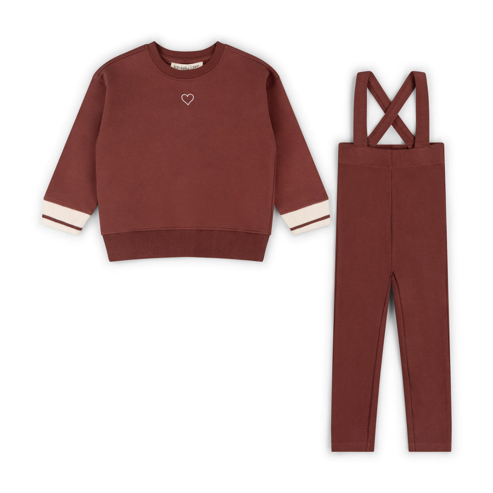 Clube de Baseball Overall Set - Girl