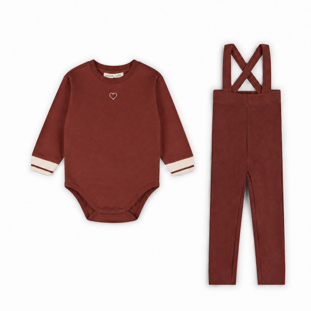 Clube de Baseball Overall Set - Girl