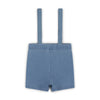 Denim Suspender Shorts