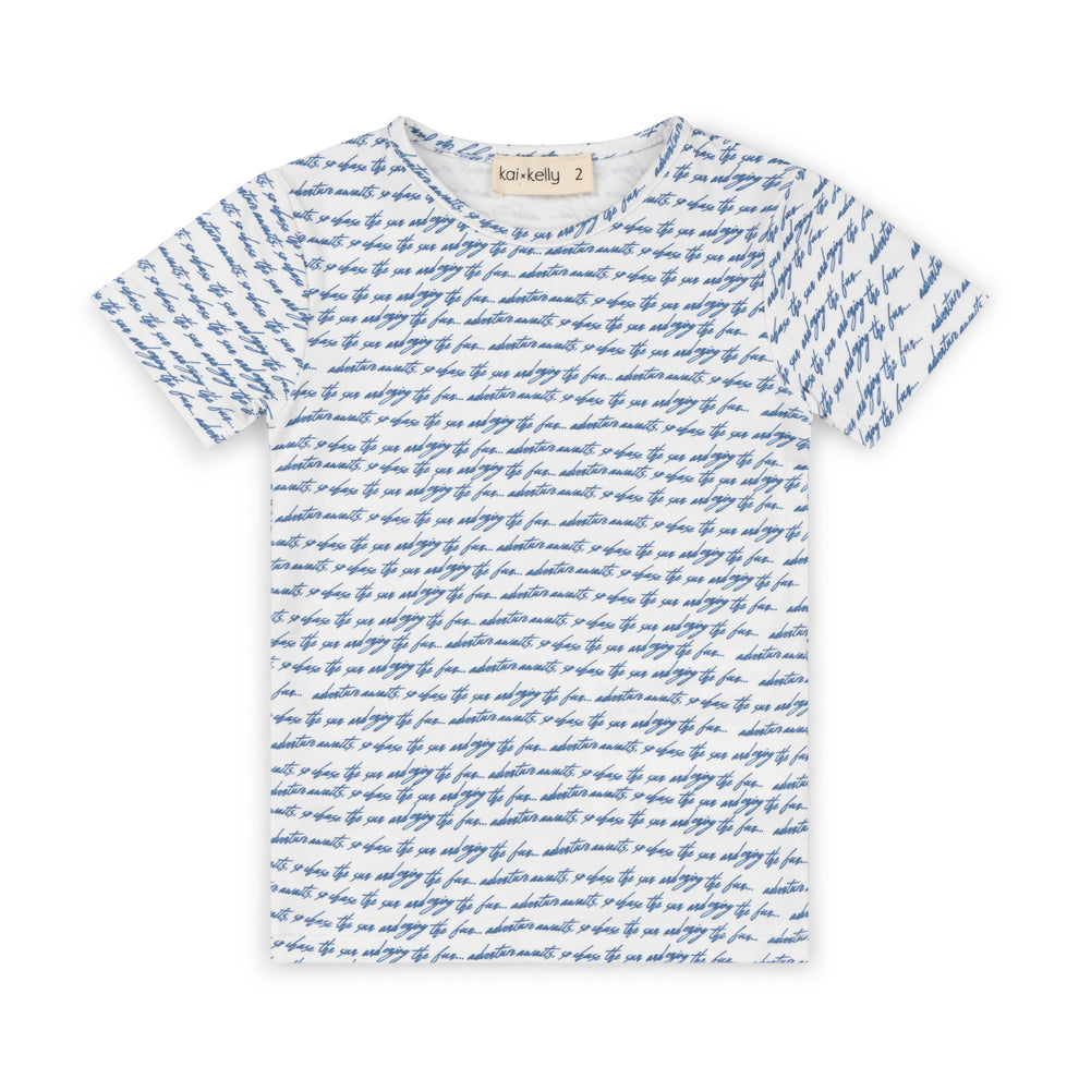 Scribble Tee Short Sleeve