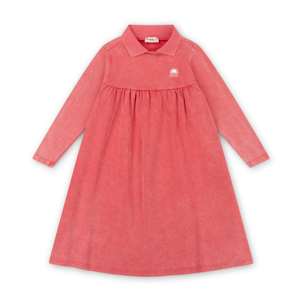 Colorburst Collar Dress