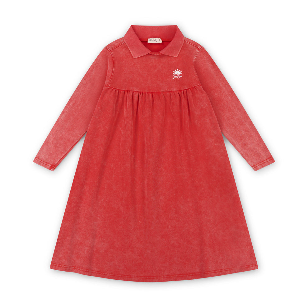 Colorburst Collar Dress