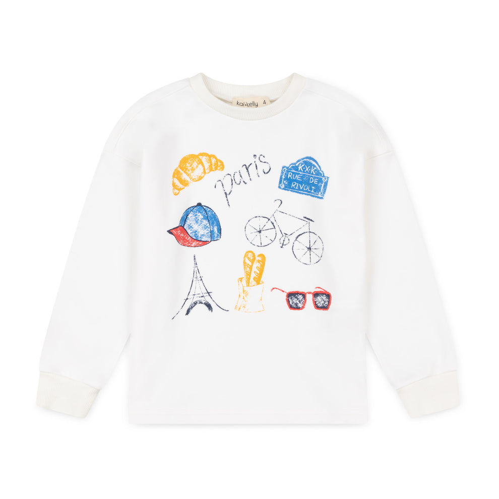 Petit Paris Boys Icon Sweatshirt Long Sleeve
