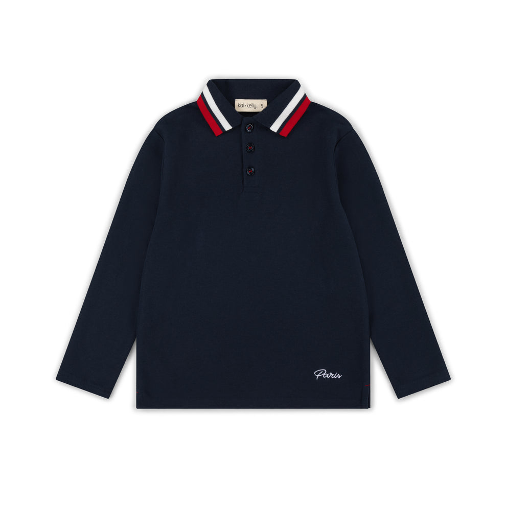 Petit Paris Poloshirt Long Sleeve