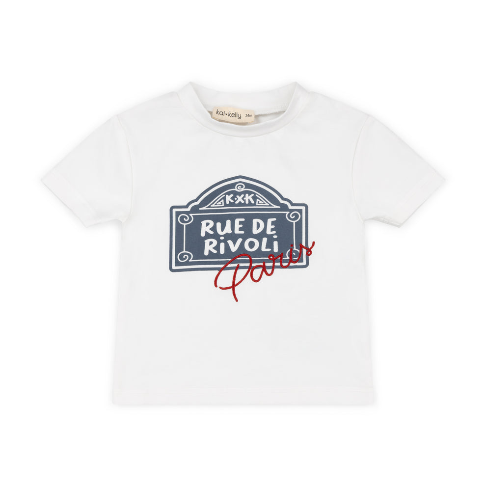 Petit Paris Print Tee Short Sleeve