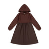 Off Duty Hooded Dress