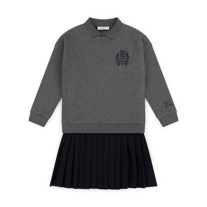 The Prep Edit Pleated Dress