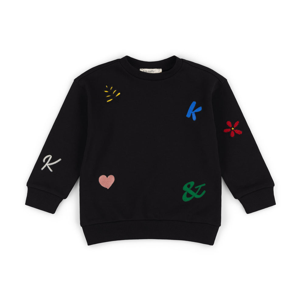 Motif Girls Sweatshirt