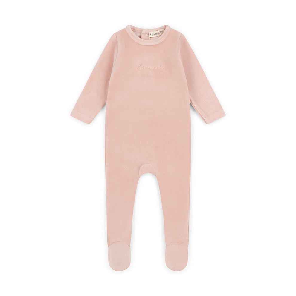 Velour L'amour Footie
