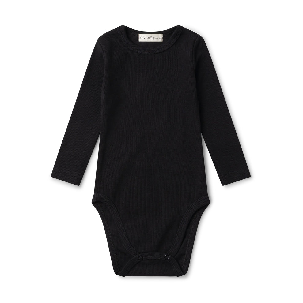 Rib Onesie Long Sleeve