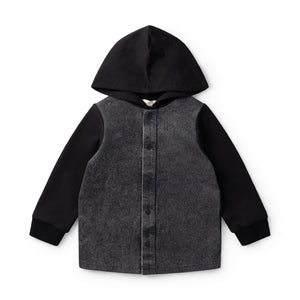 Denim Baby Hoodie