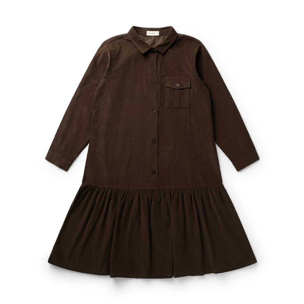 Corduroy Shirt Dress