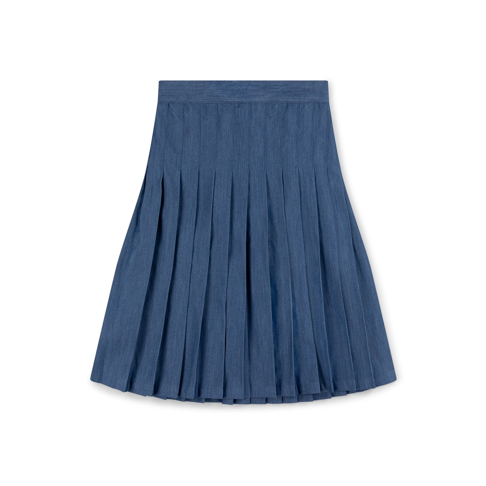 【Anyone more】Hanti Black Blue Denim Pleated Skirt Amazon.com: ONDIAN Women Spring Summer Vintage Pleated Skirt