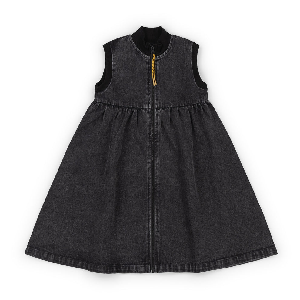 Black Denim Dress