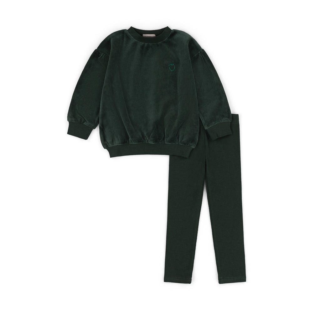 Velour Girls Set