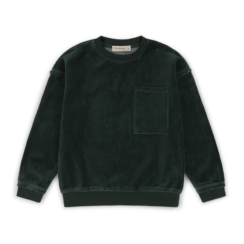 Velour Sweatshirt