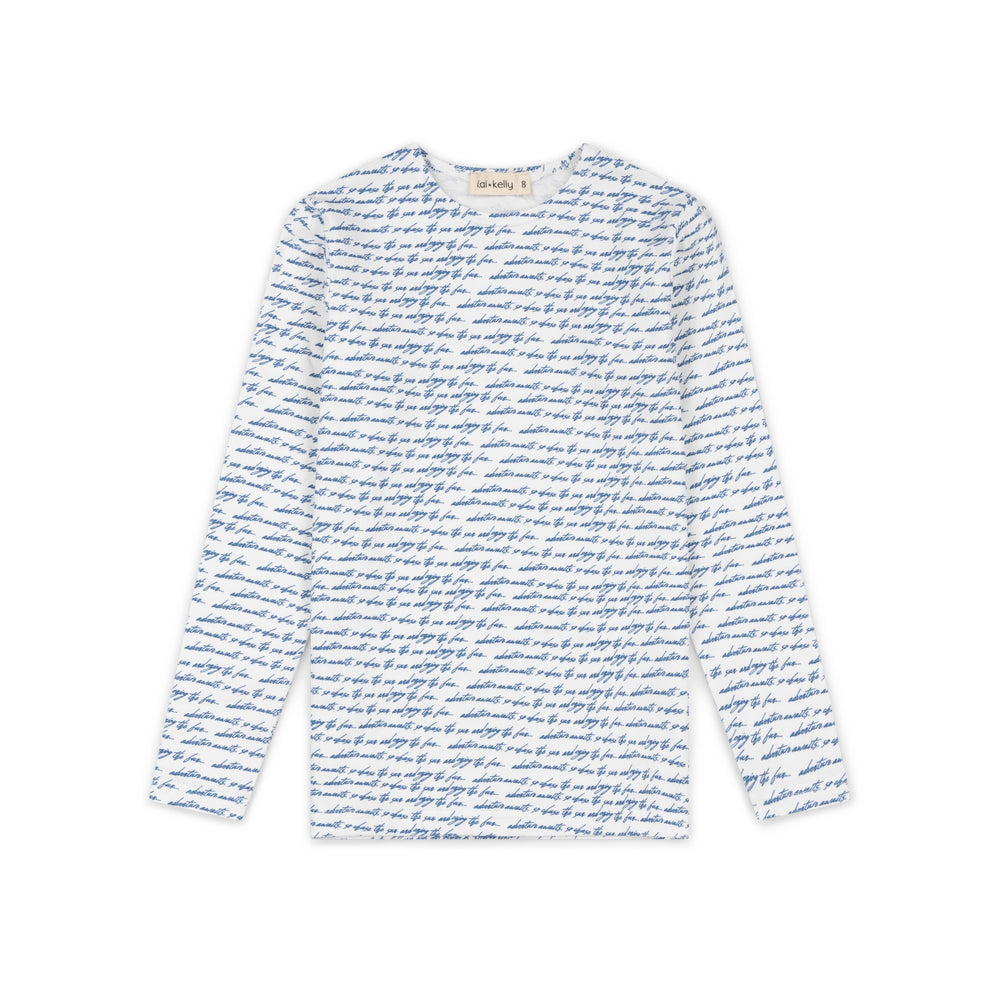 Scribble Tee Long Sleeve