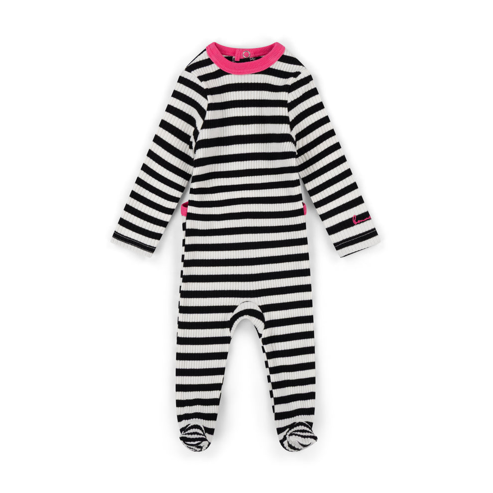 Striped Footie