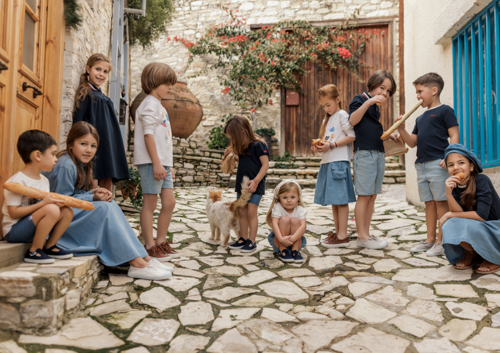 Petit Paris Motif Tee Long Sleeve